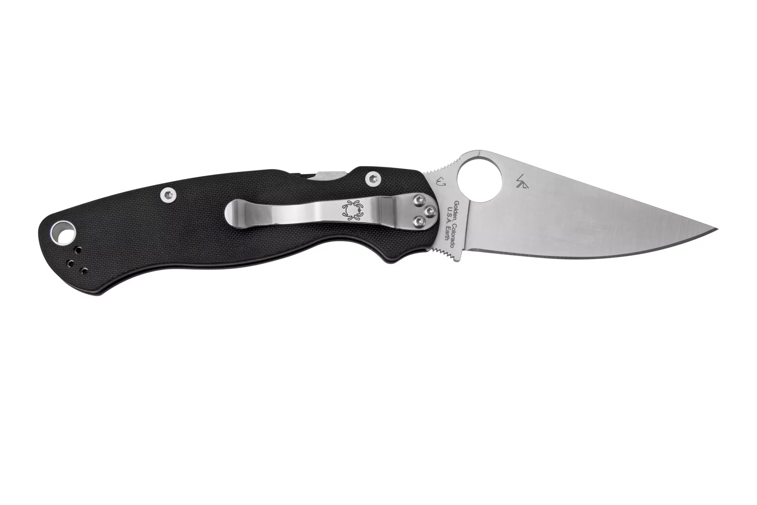 Spyderco Paramilitary 2 C81GP2 Taschenmesser, Bild 2 von 6