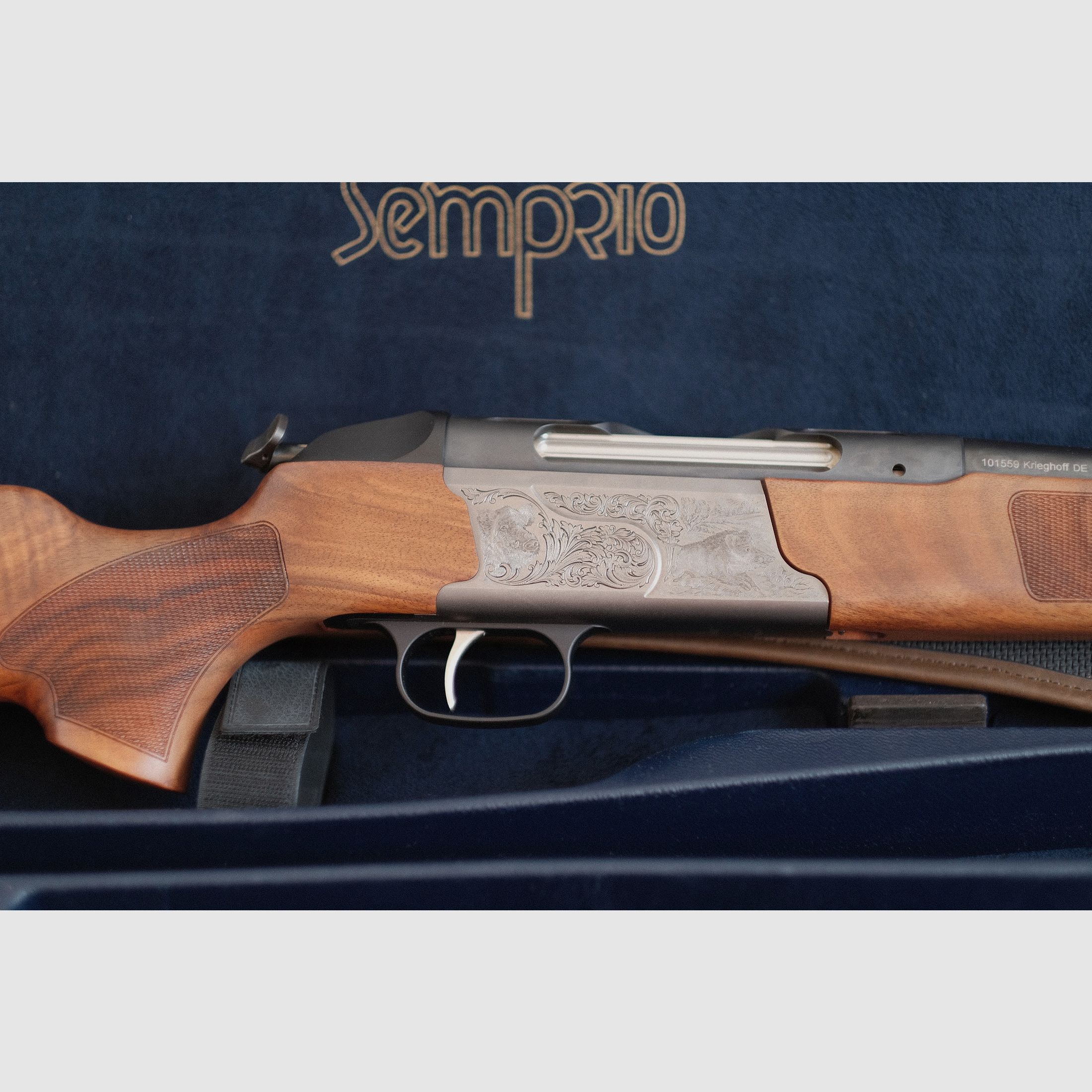Krieghoff Semprio with optics and mounting