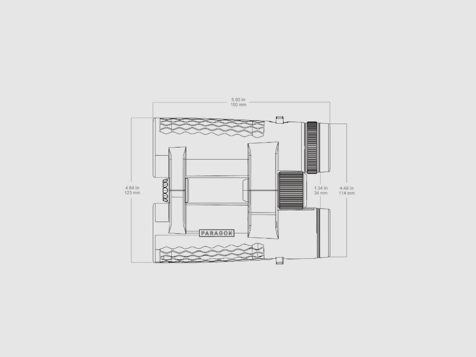 Fernglas VECTOR OPTICS Paragon 10x42 HD, Bild 3 von 3