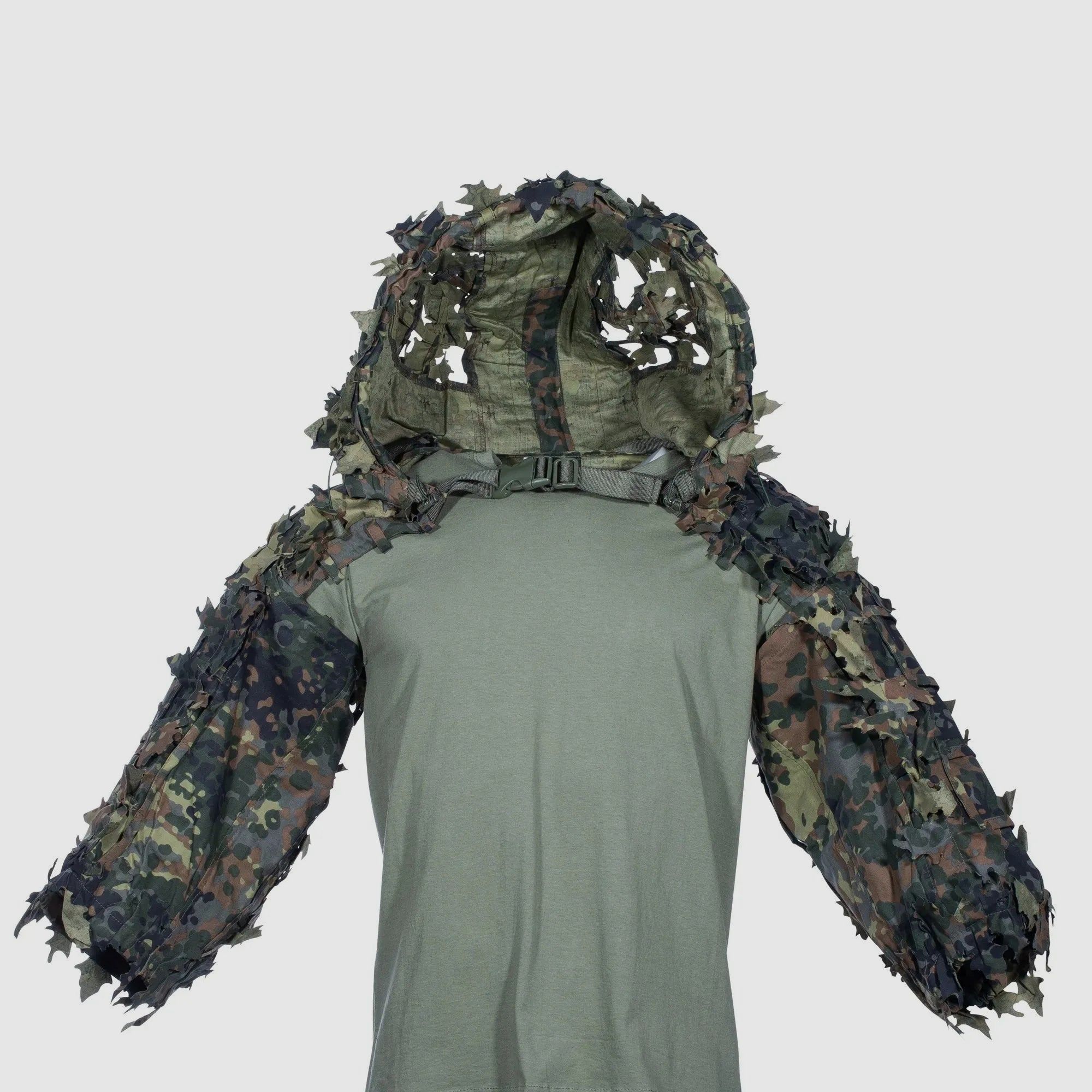 Invadergear Invader Gear Ghillie Sniper Bolero Leaf flecktarn