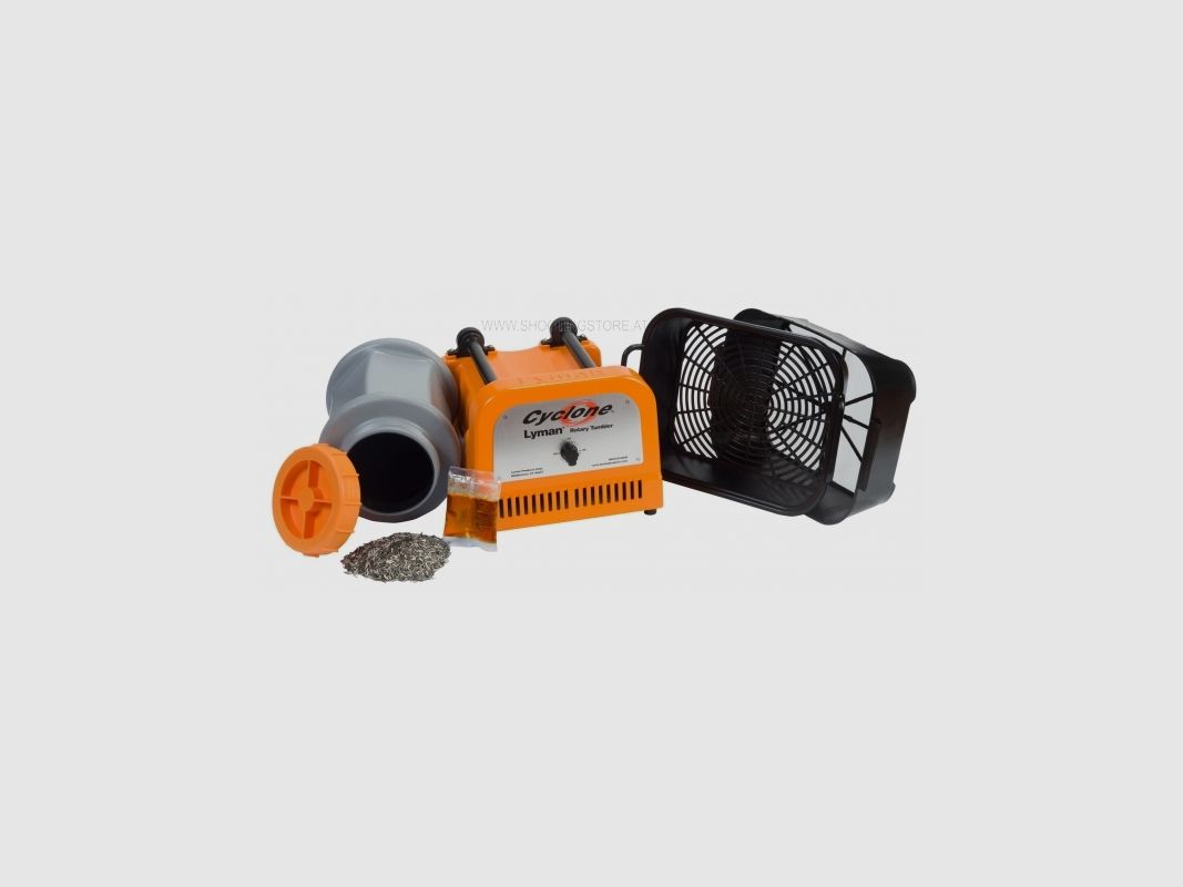 LYMAN CYCLONE ROTARY CASE TUMBLER 230 VOLT