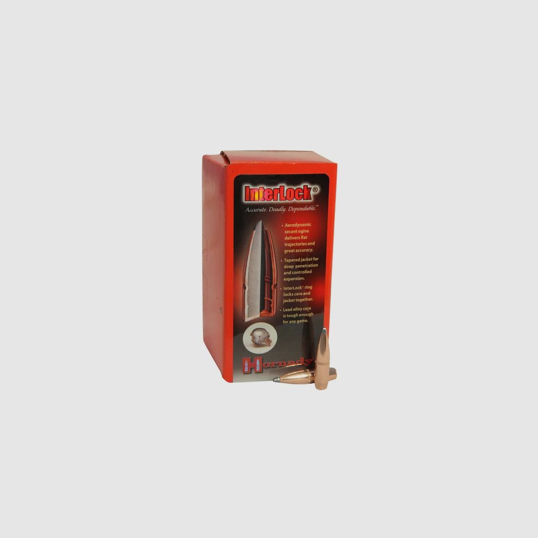 Hornady Geschoss 6,8mm/.270/.277 BTSP 140GR 100 Stück