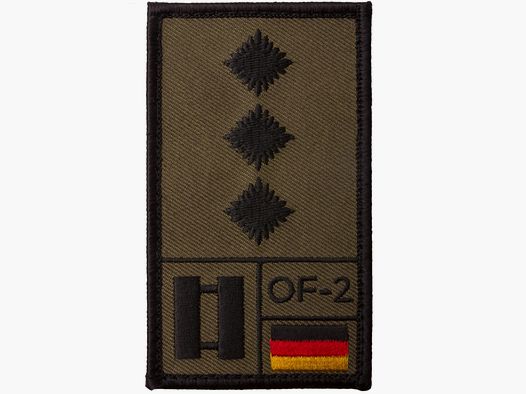 Café Viereck Café Viereck Rank Patch Hauptmann oliv