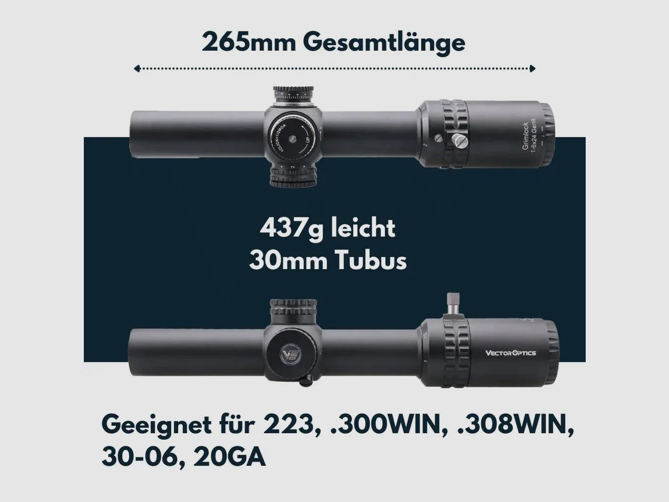 Vector Optics SCOC-13II Grimlock 1-6x24SFP GenII