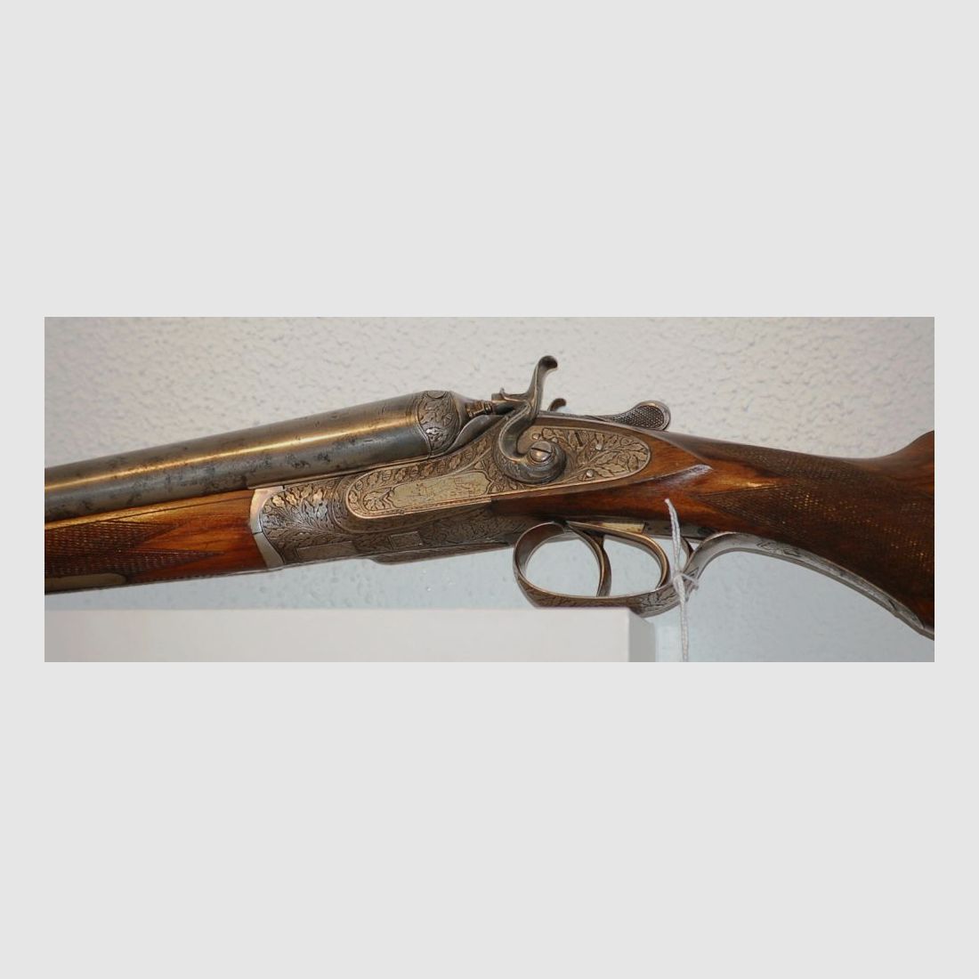 Belgian double-barreled shotgun