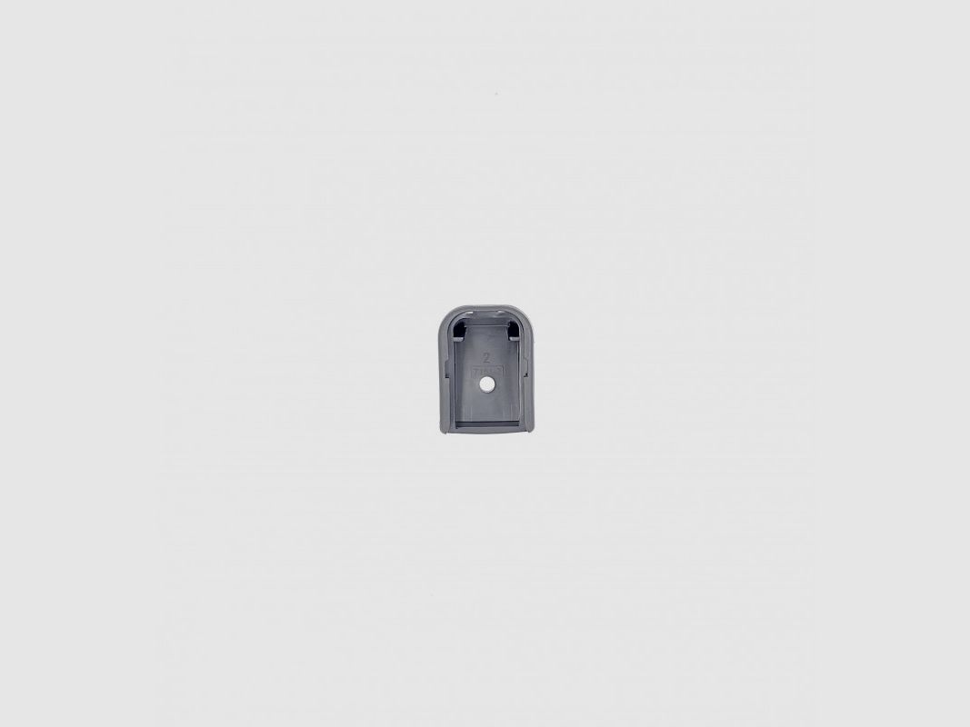 GLOCK MAGAZINE FLOOR EXTENSION +2 RD 9 MM / 40 / 357 MAG, image 2 of 2
