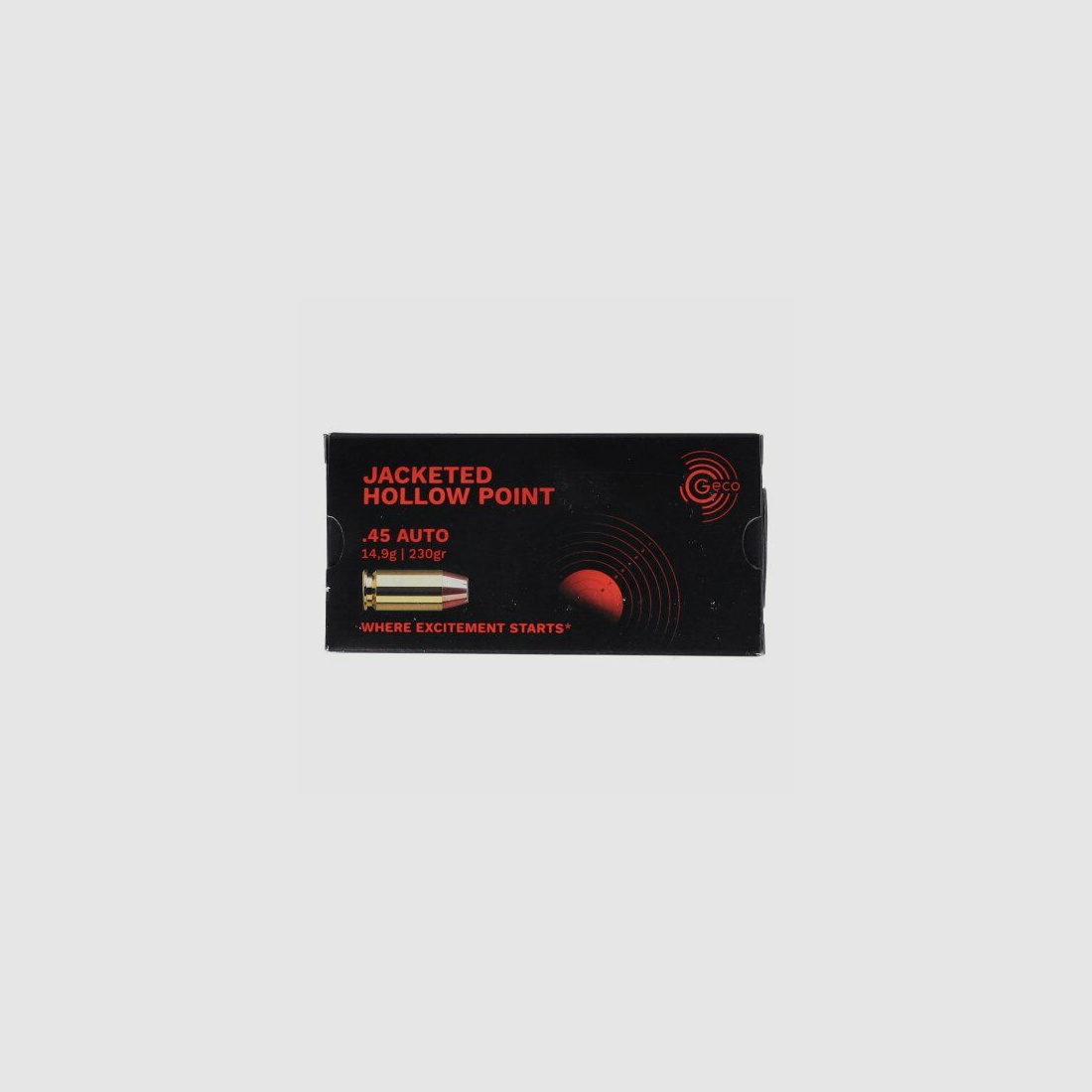 GECO Hollow Point 230gr .45 Auto