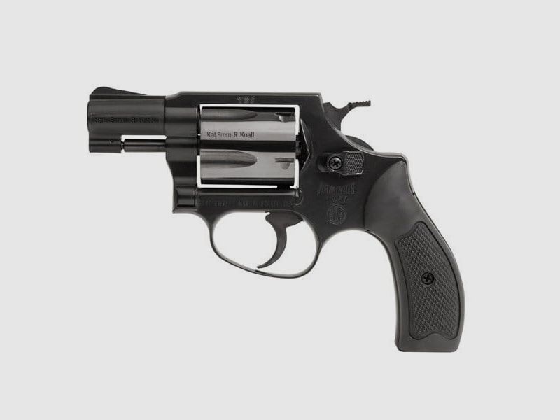 Incense HW 37 blank firing revolver blued 9 mm R.K.