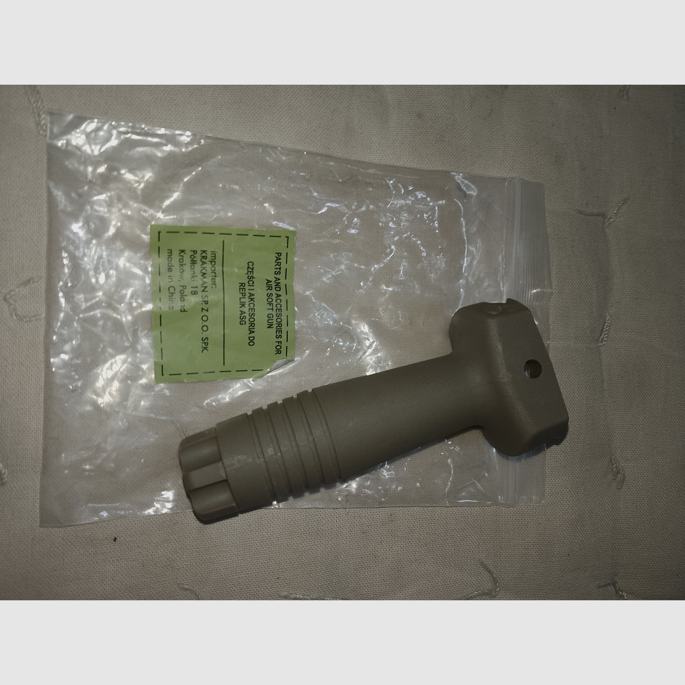 Poignée avant Grip camouflage beige poignée universelle Airsoft Softair Paintball arme fusil Picatinny monté rapidement