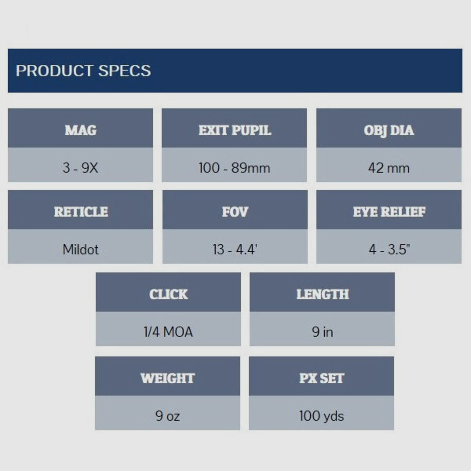 Sun Optics USA 3-9x42 Compact
