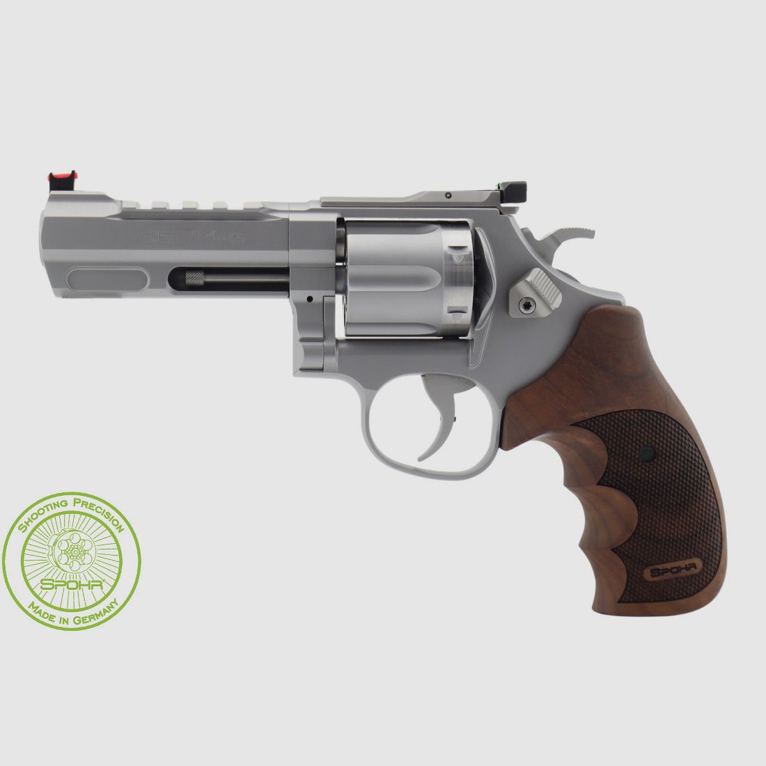  Spohr 284 Carry Stainless 4 Zoll Revolver mit Wechseltrommel