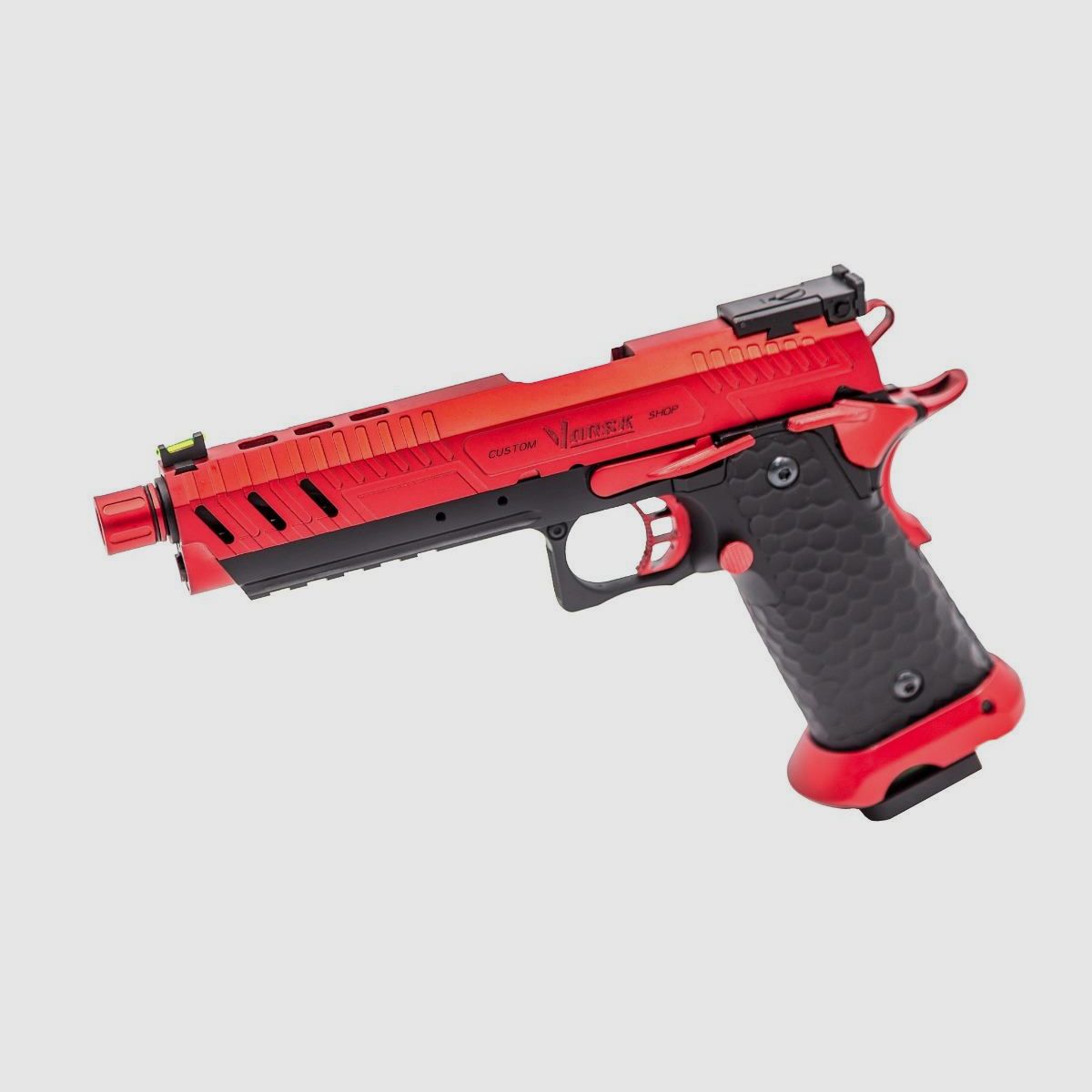 GBB GAS REPLICA VORSK CS HI-CAPA VENGEANCE BLACK / RED 1.0J, image 1 of 4