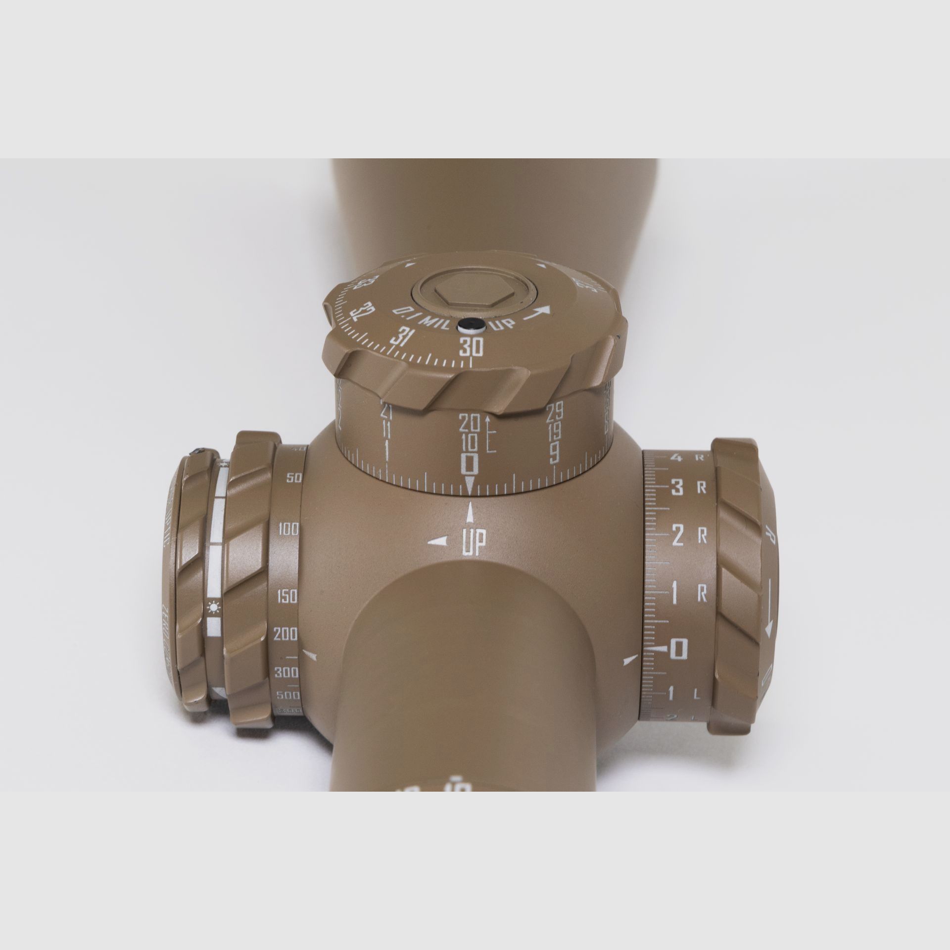 Visor Zero Compromise Optics ZC527 5-27×56 Ret. Tremor3 MIL torreta sin bloqueo FDE, imagen 4 de 5