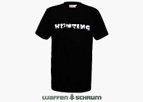 Hubertus T-Shirt Hunting Black