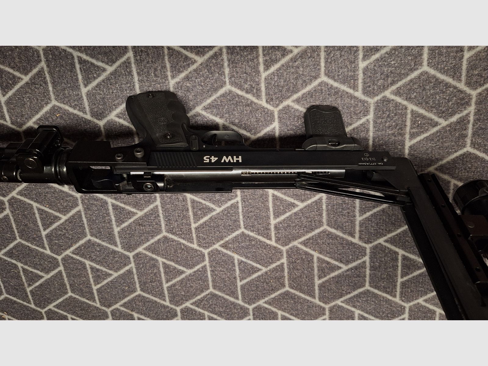 Weihrauch HW 45 Taktischer Pistolenkarabiner!