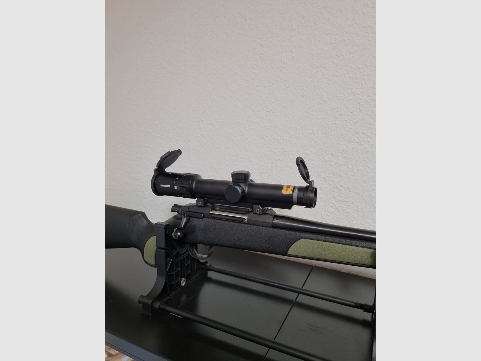 Steel Action HS .308 , Montage , Schalldämpfer, MINOX 1-5x24 S