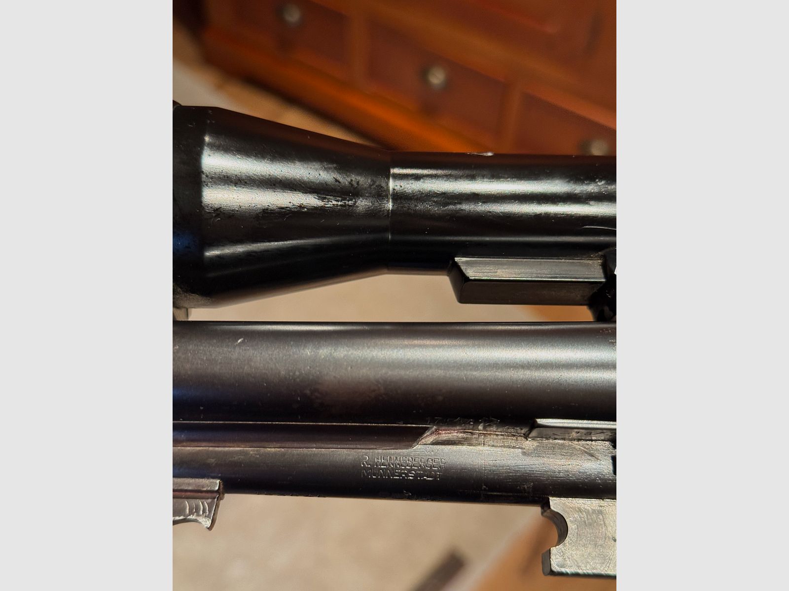 Sauer & Sohn Hahndrilling mit Seitenöffnung und kurzem Einstecklauf  |  KAL .30-30Win  |  16/70 |  .22 Magn. LFB