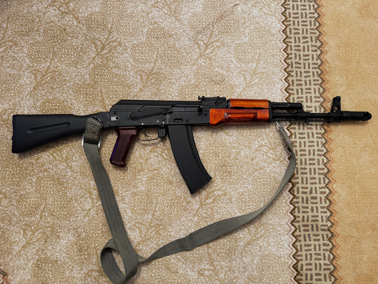 VFC AK 74M GBB Vollmetall mit Zubehör und OVP