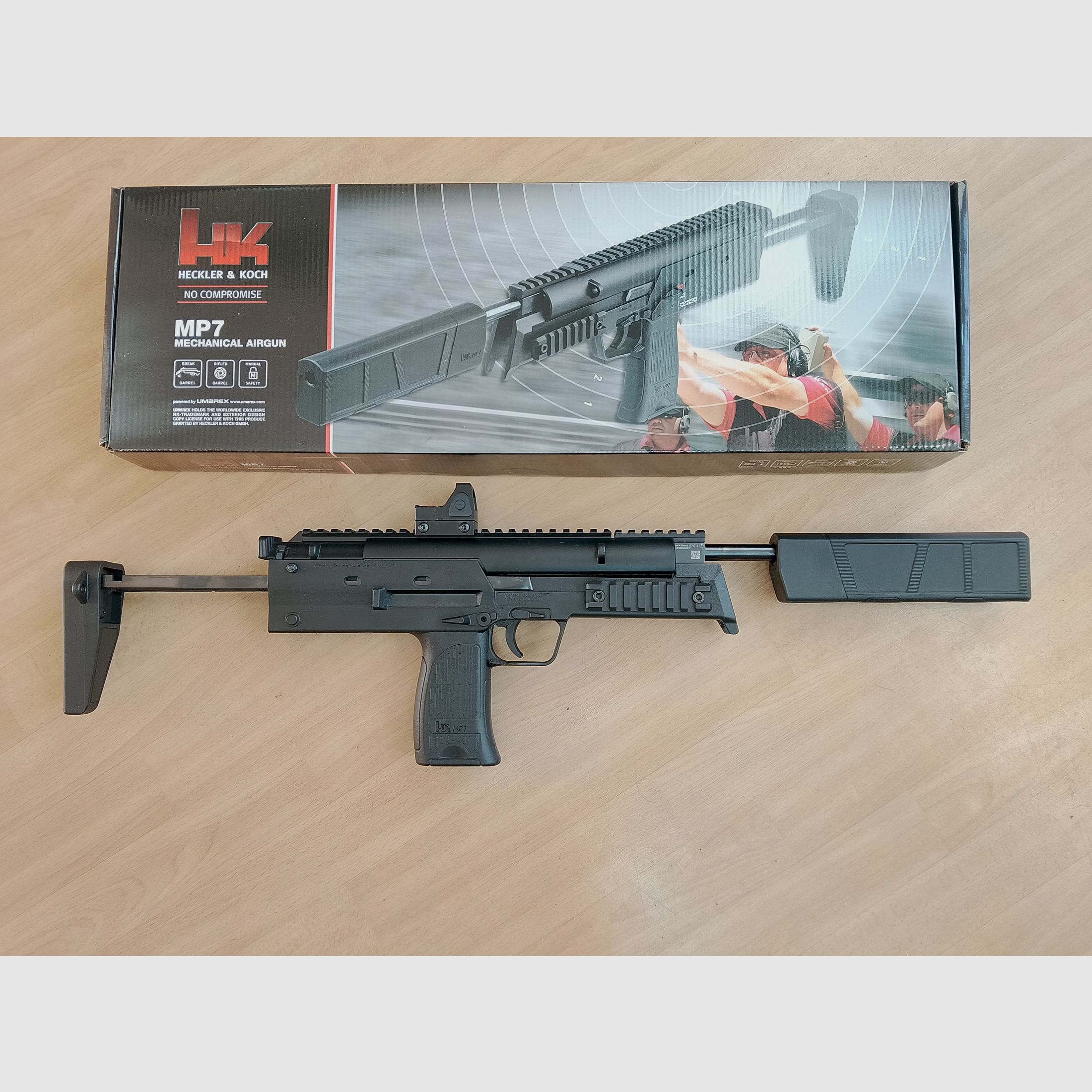 HK MP 7 4,5 mm Diabolo, afbeelding 3 van 5