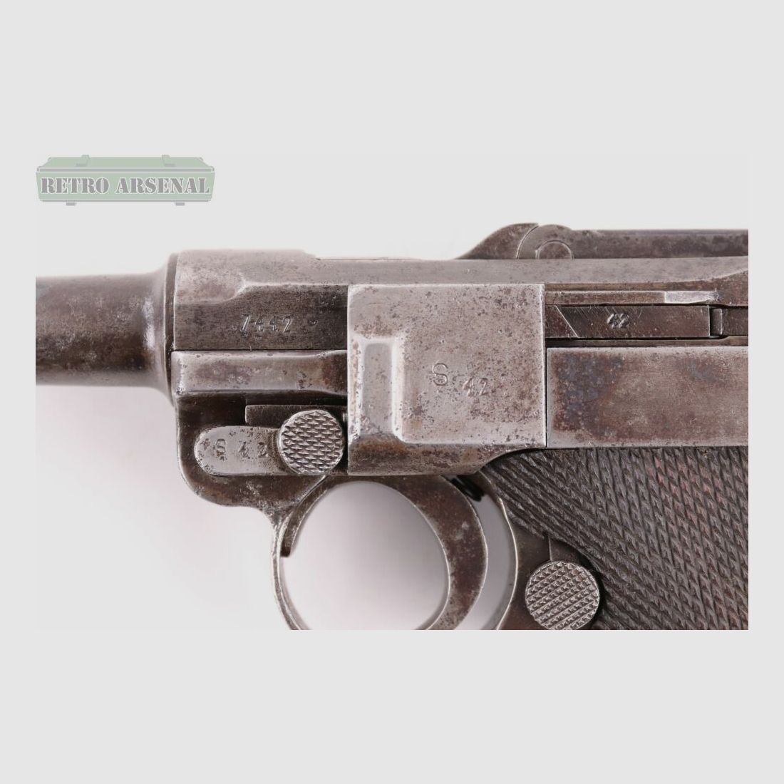 Mauser S/42 Pistole 08 K 1. Ausführung