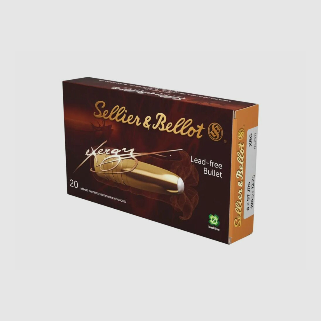 Sellier & Bellot 8x57JRS XRG 196grs / 12,7g