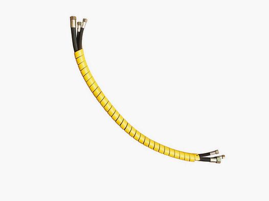 Hose protection 6 m length, color yellow
