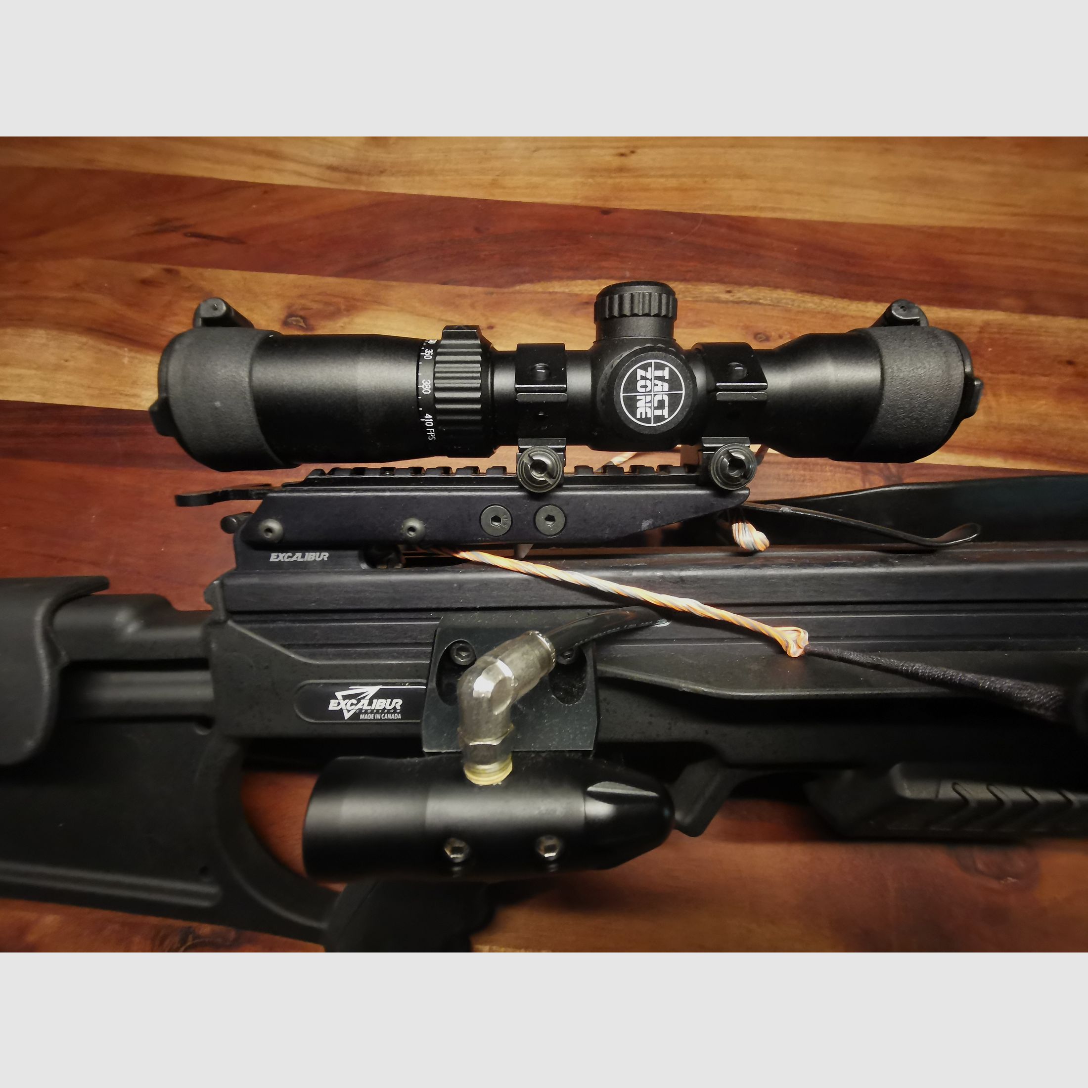 Steambow Bulldog 440 Excalibur crossbow with pneumatic tensioner and a lot of accessories