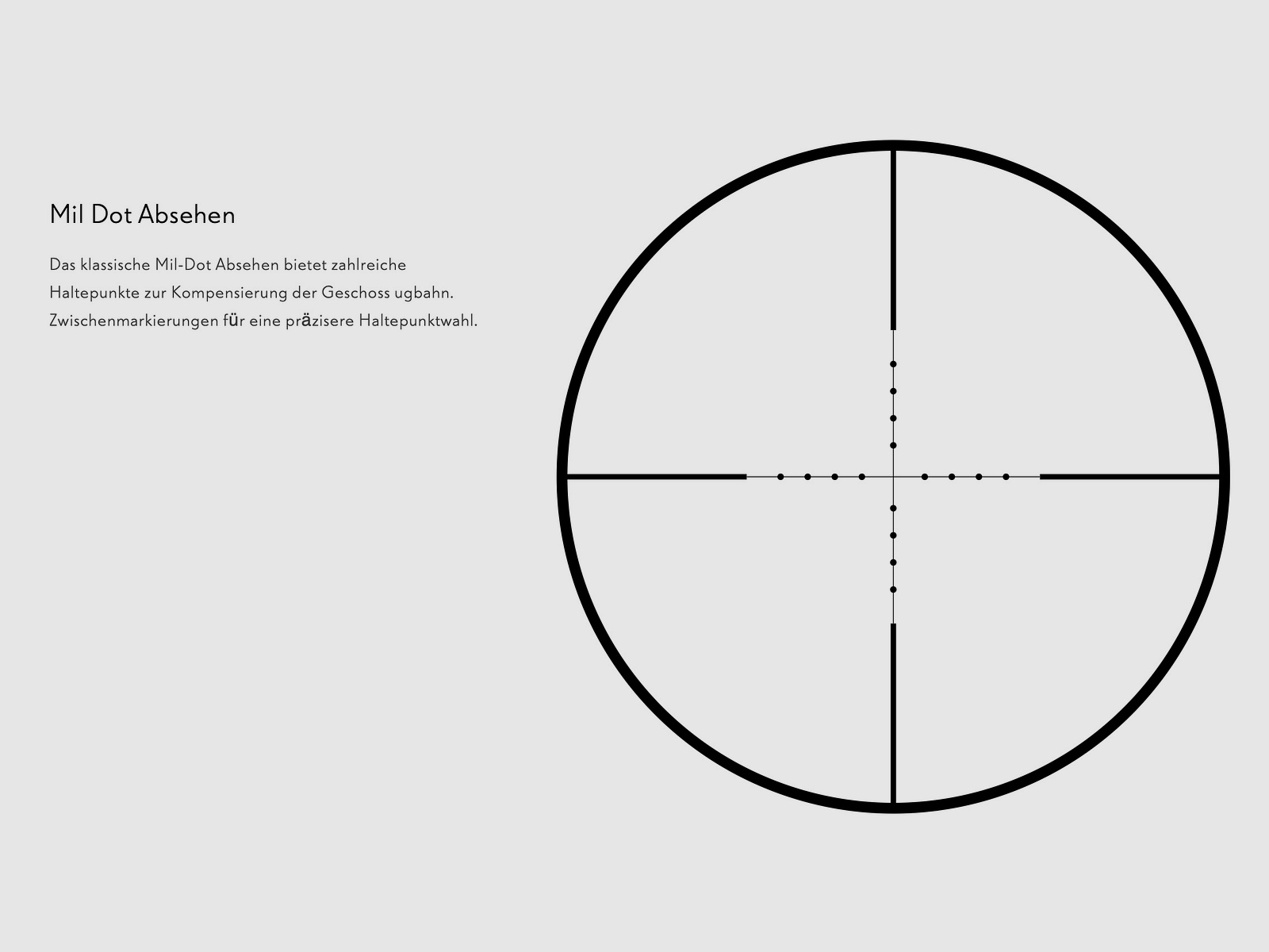 HAWKE 14111 Zielfernrohr VANTAGE 2-7x32 AO MIL DOT Absehen Wasserdicht