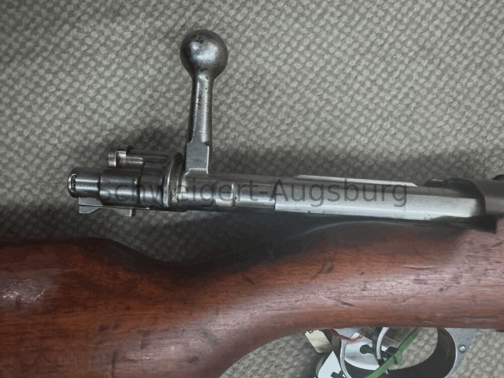 DWM Argentino 1909 Salutgewehr mit BKA Stempelung Salut