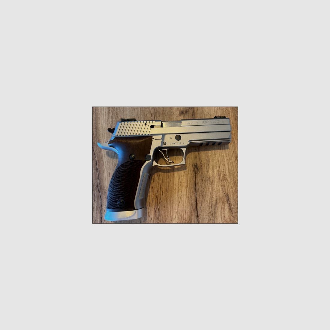 Sig Sauer P226 LDC II Silber / Echtholz /Design