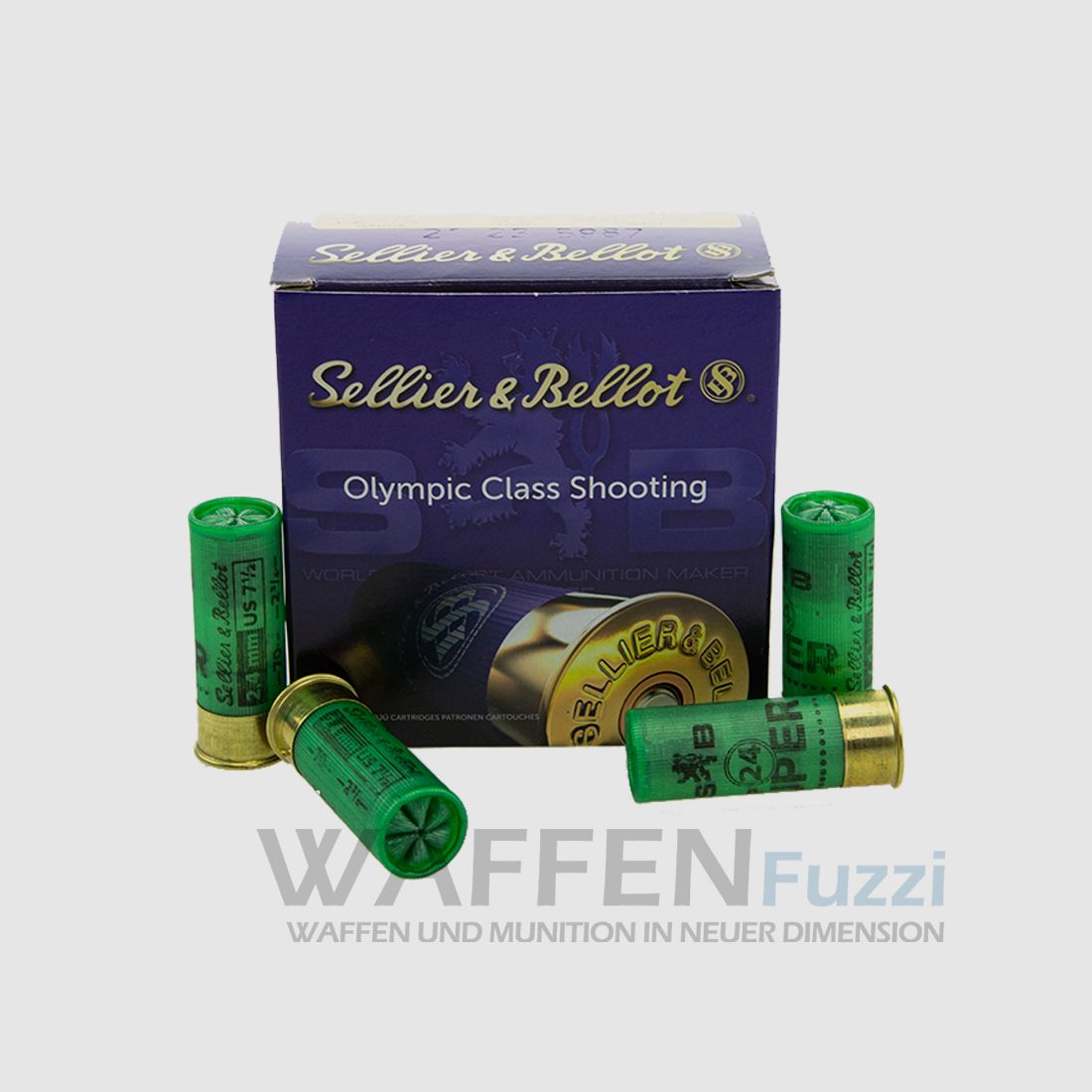 S&B Super Trap 12/70 Schrotmunition 25 Schuss 24g