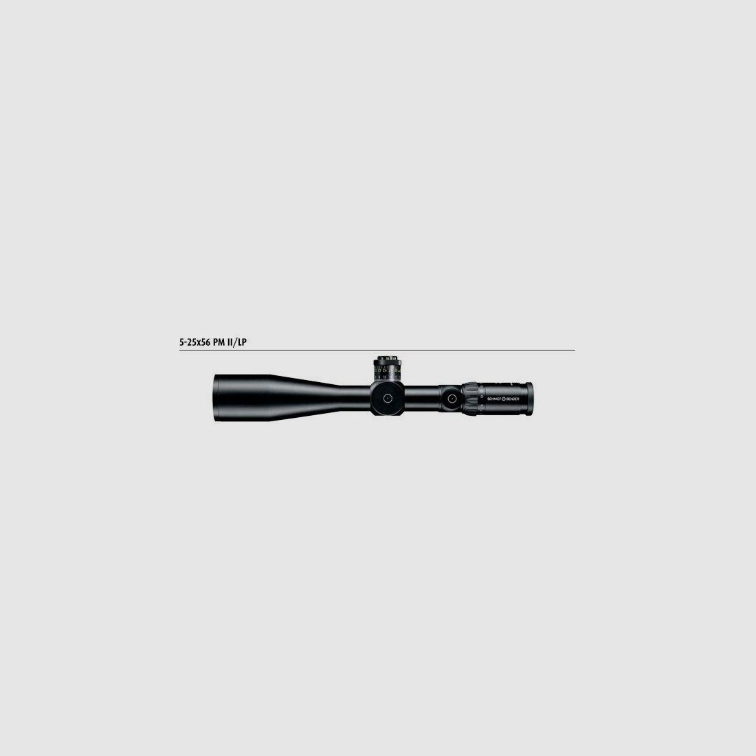 SCHMIDT & BENDER ZF m. Leuchtabsehen (1. BE) 5-25x56 PMII (34mm) Abs. P4LF/P5LF   DT/ST