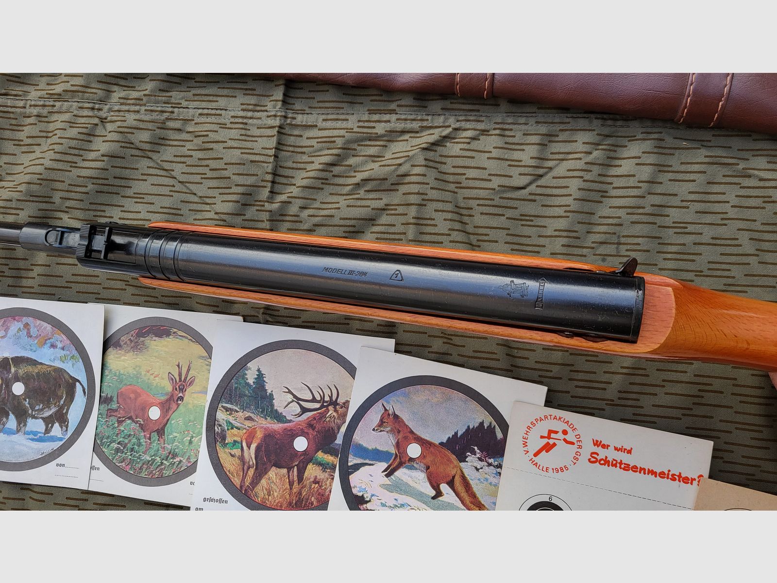 DDR Luftgewehr Haenel Suhl Modell III-284 