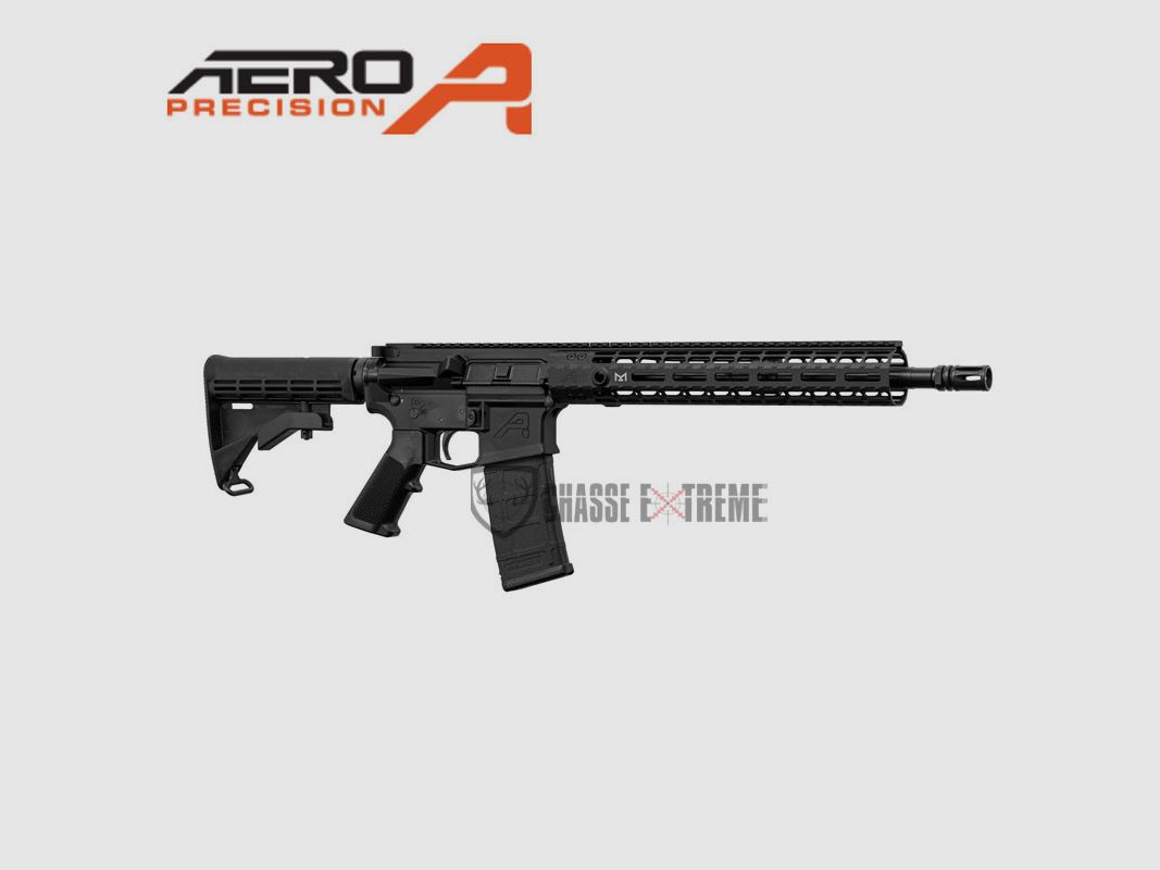 Fucile AERO PRECISION M4E1 Enhanced 14.5'' Cal 223 Rem Nero, immagine 2 di 6