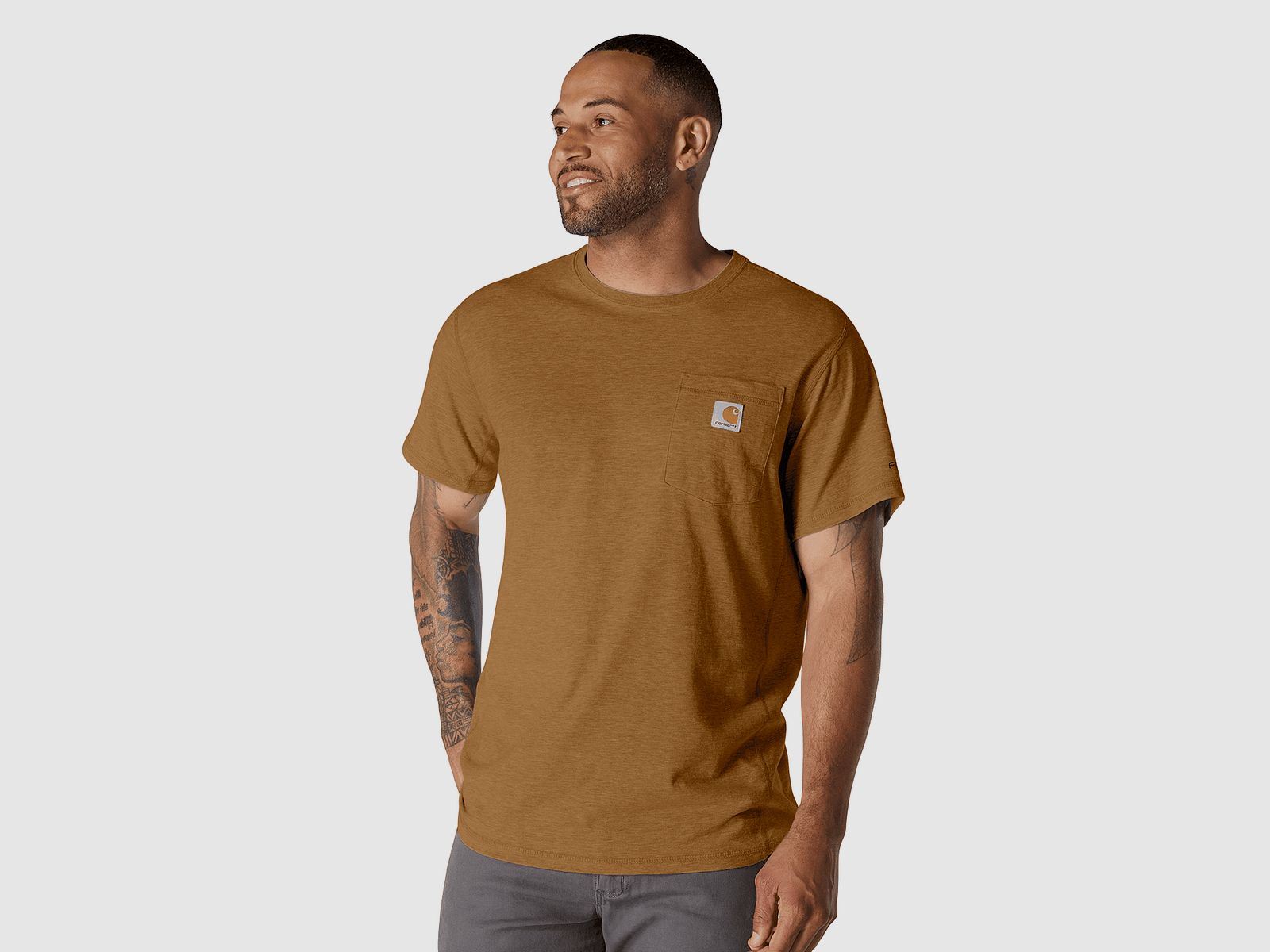 Carhartt Carhartt Force™ Relaxed T-Shirt Men Carhartt Brown 2XL