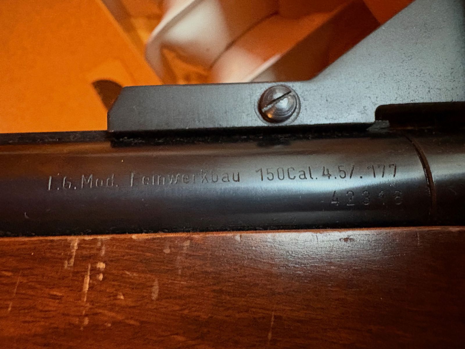 High-quality air rifle Feinwerkbau Model 150 LM