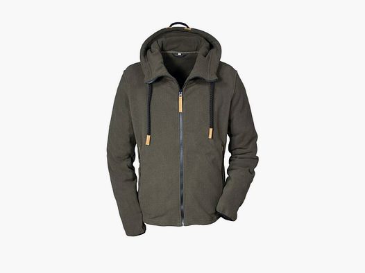 Hubertus Fleecejacke mit Kapuze