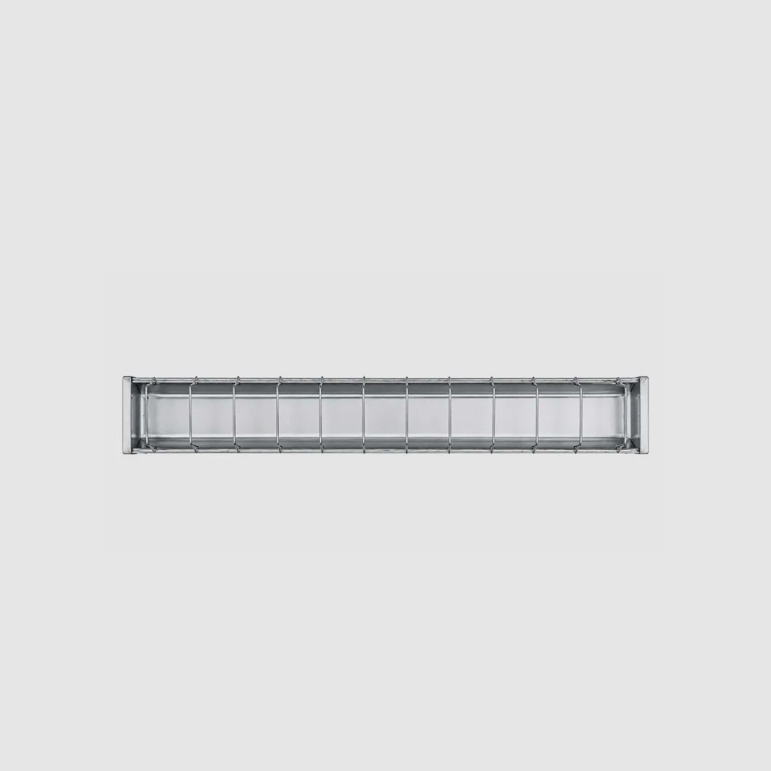 GAUN Eco galvanized linear feeder 50 cm for adult poultry, image 4 of 6