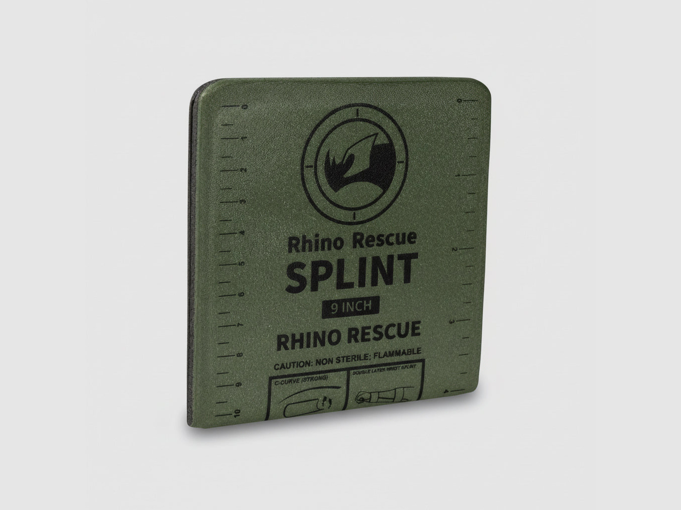 Rhino Rescue Rail Universelle 23 cm Olive