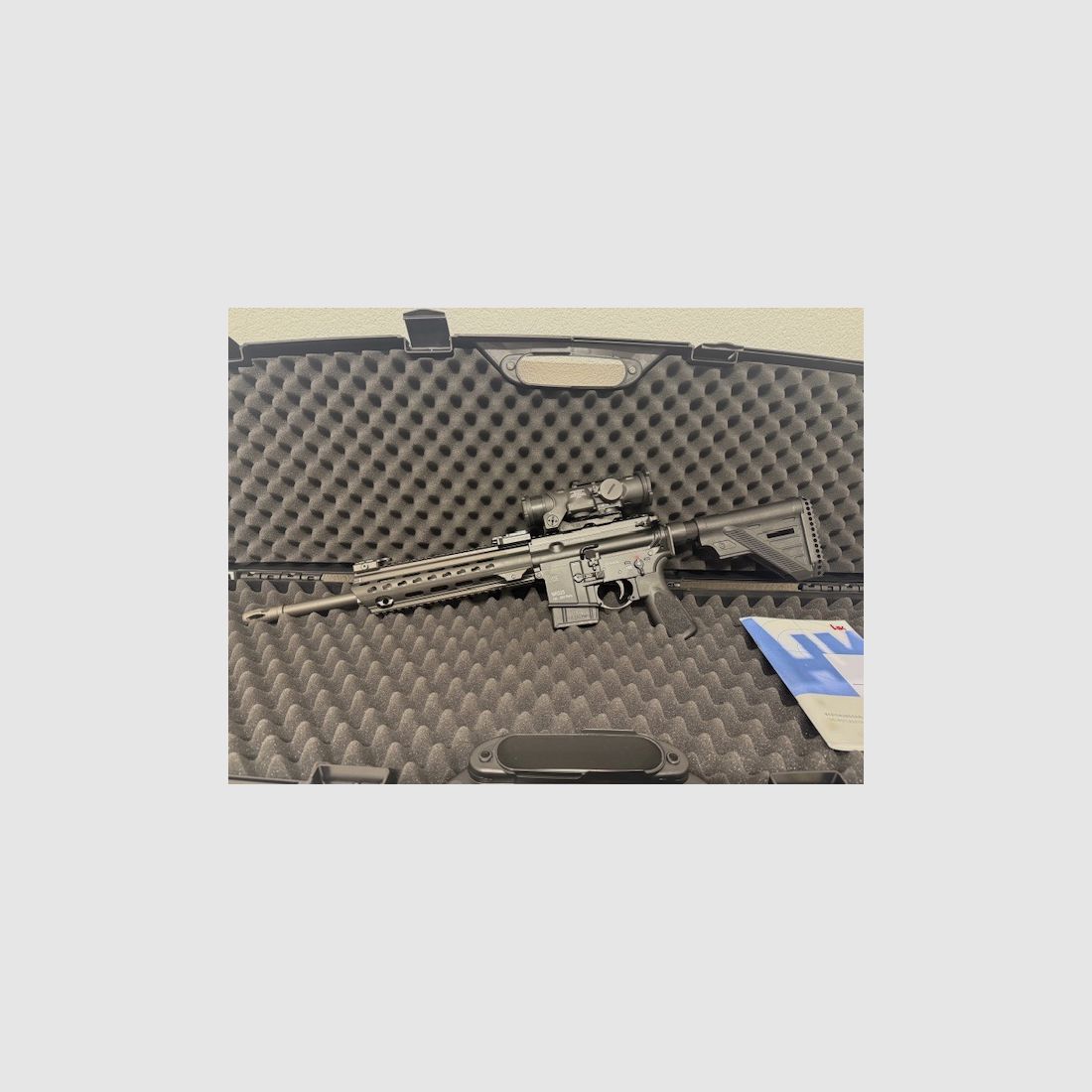 HECKLER & KOCH MR223 A3-VERSION 14,5" KALIBER .223 REM. SELBSTLADEBÜCHSE BUNDESWEHRVERSION