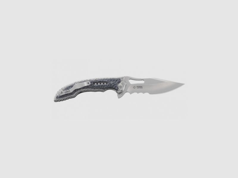 Cuchillo CRKT Fossil Black Veff Serrations 5473, imagen 2 de 11