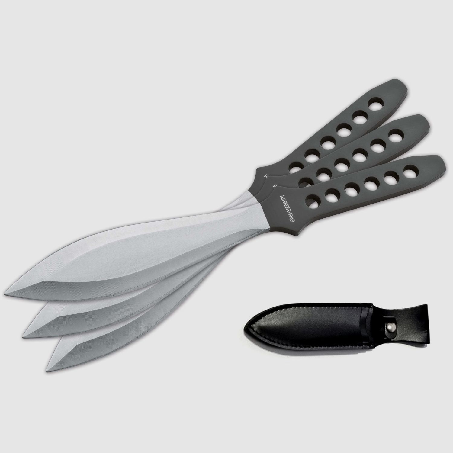 3 groe schwere Wurfmesser MAGNUM THROWING KNIFE SET PROFI I