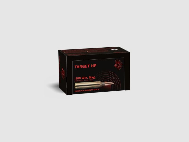 GECO .300 Win. Mag. TARGET HP 12,3g/190gr