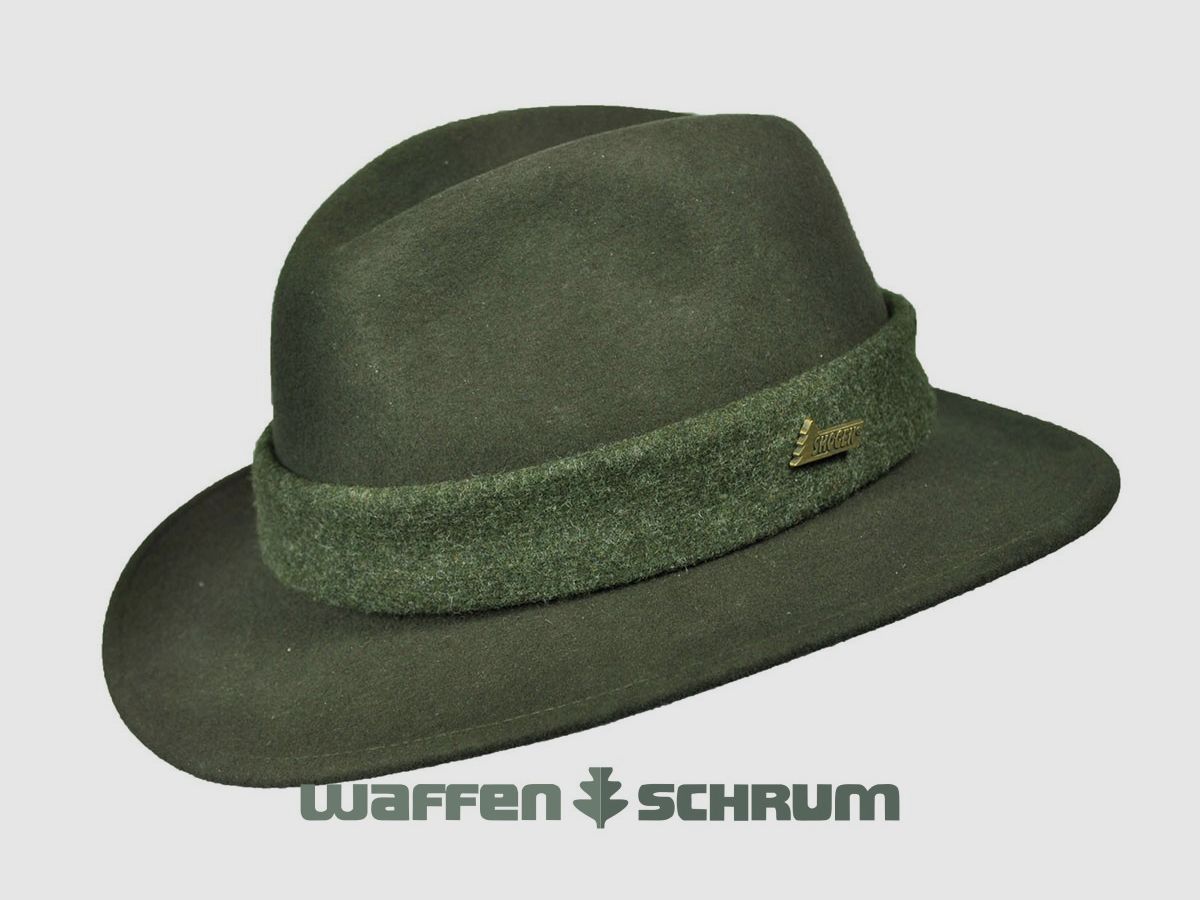 Skogen Rollbarer Wollhut mit Leuchtgarnitur Oliv