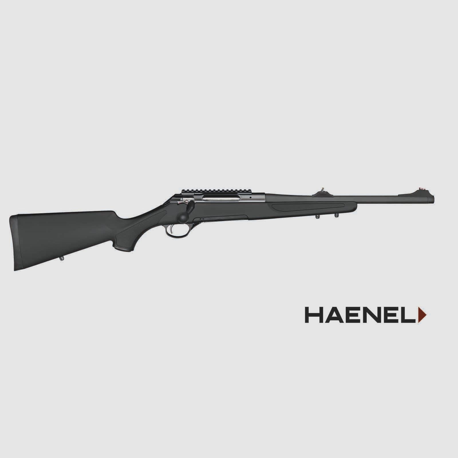 Haenel Jaeger 10 Compact Soft Touch Black, Kaliber .308Win || Repetierbüchse