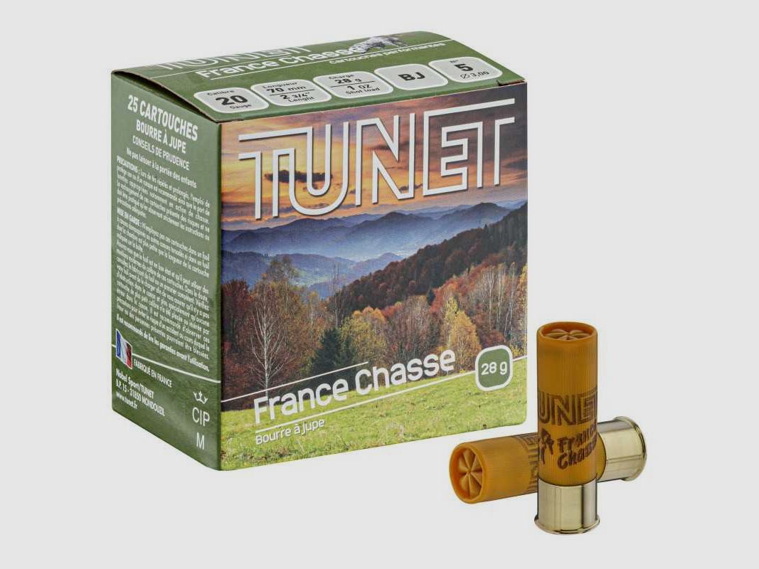 Tunet France Chasse 20/70 28 g - 20/70 Schrot Nr. 5, Bild 1 von 4