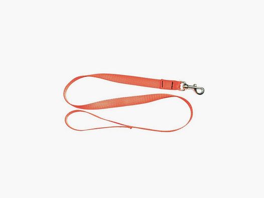 Leine 1,20 m orange fluoreszierend für Hunde - Country