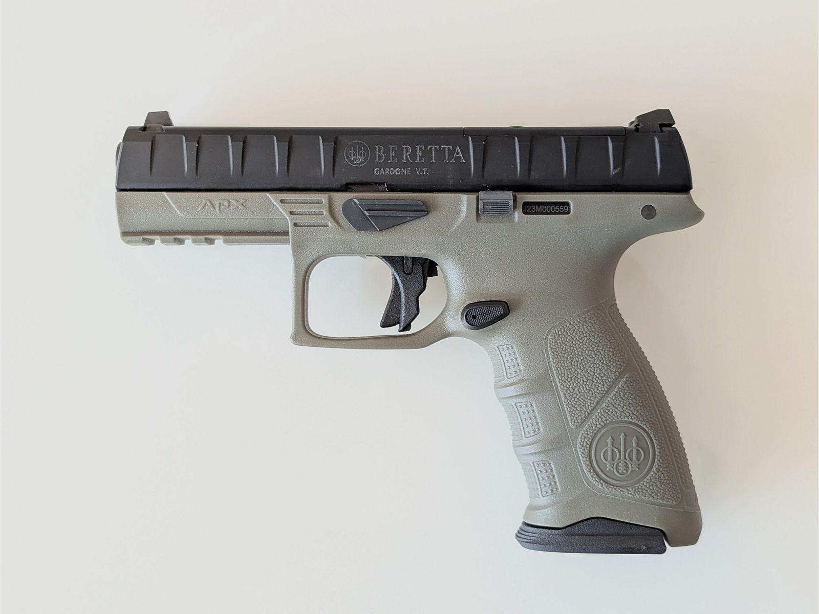 Beretta APX RDO 6 mm, gas, < 1.0 J, OD