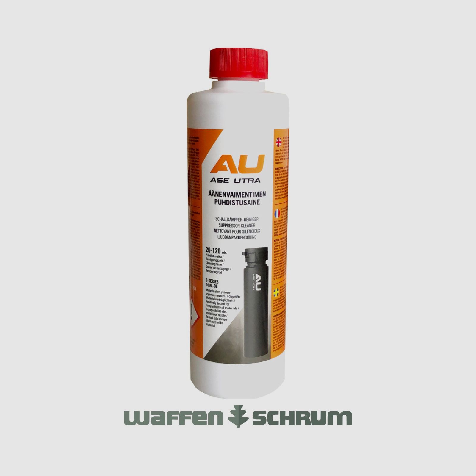 ASE Utra limpiador de silenciadores para serie SL y Dual 500ml