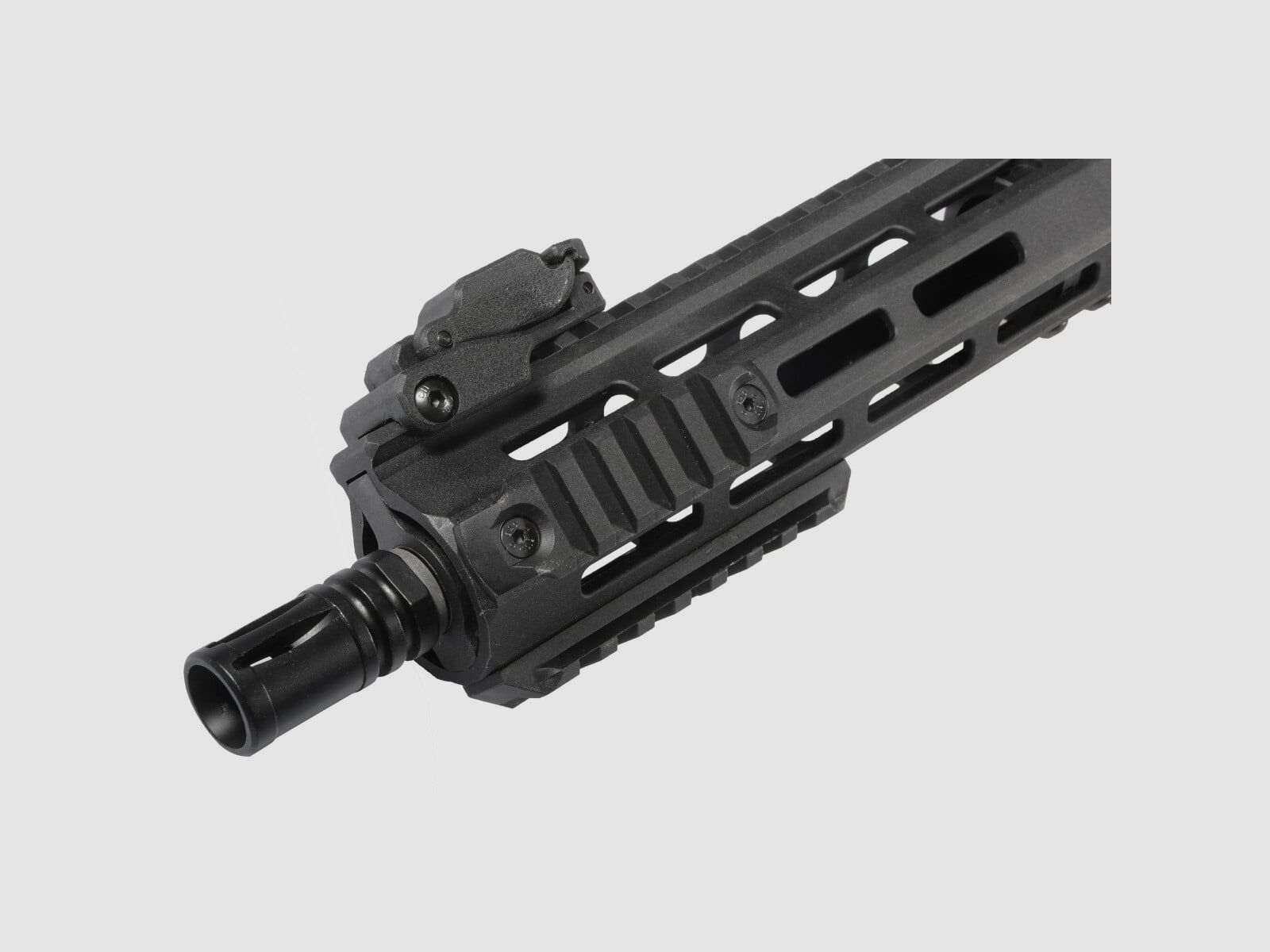 Delta Armory M4 AR15 M-LOK 10 Zoll CHARLIE GATE PULSAR HPA Airsoft Gewehr in Carbon, Bild 4 von 9